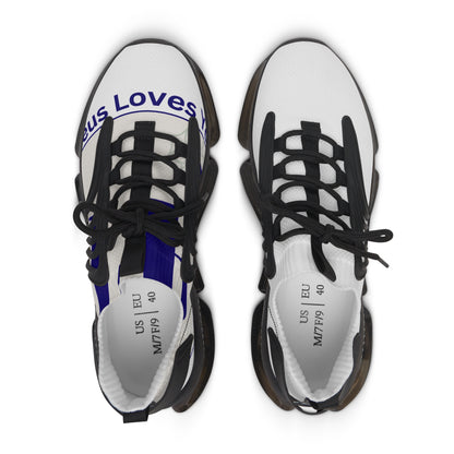 Women's Floral Mesh Sneakers – Lightweight Breathable Athletic Shoes