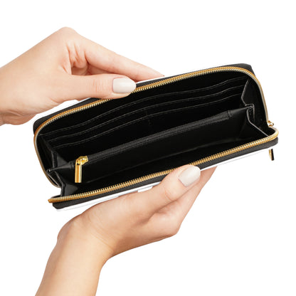 Floral "I Love You Lord" Zipper Wallet