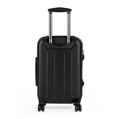 God Love You Floral Monogram Suitcase