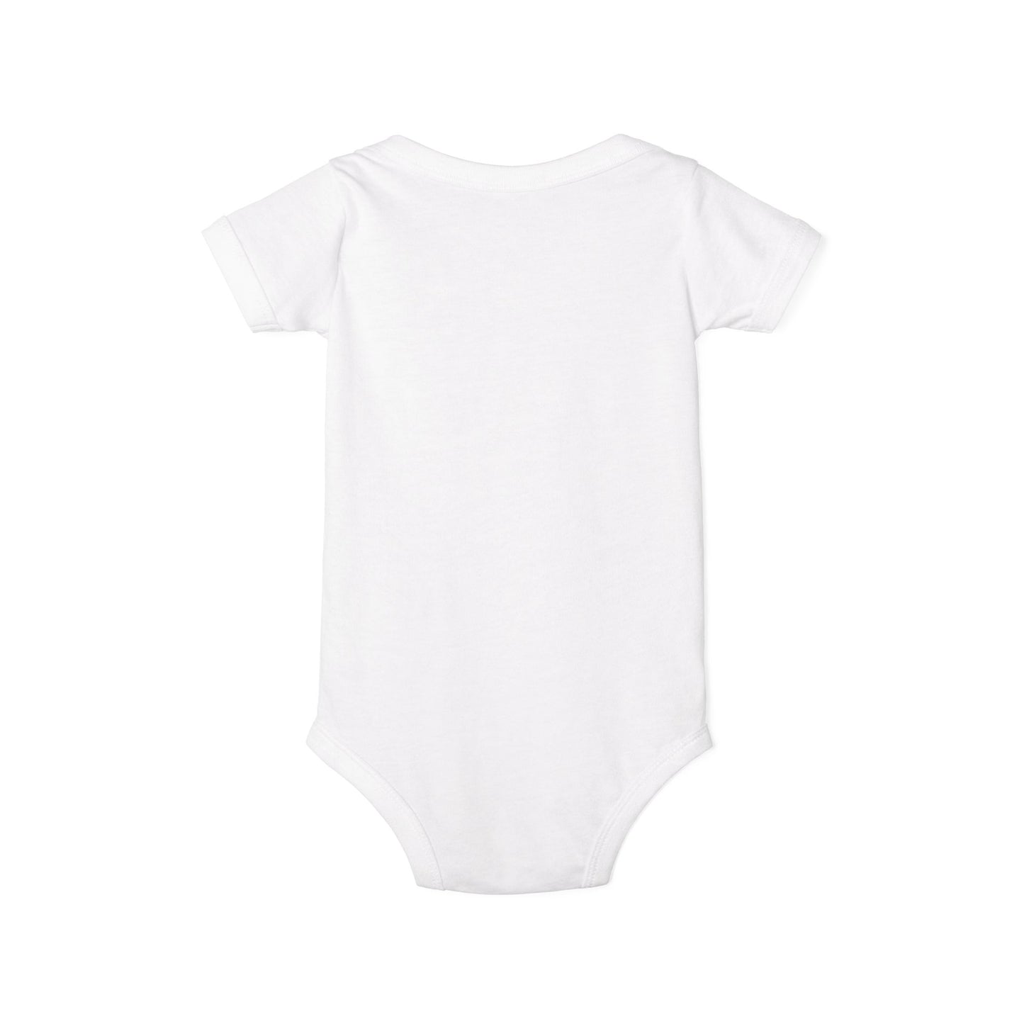 Baby Love Floral Monogram Infant Onesie