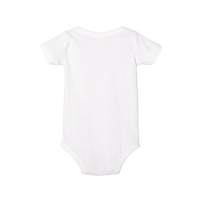 Baby Love Floral Monogram Infant Onesie