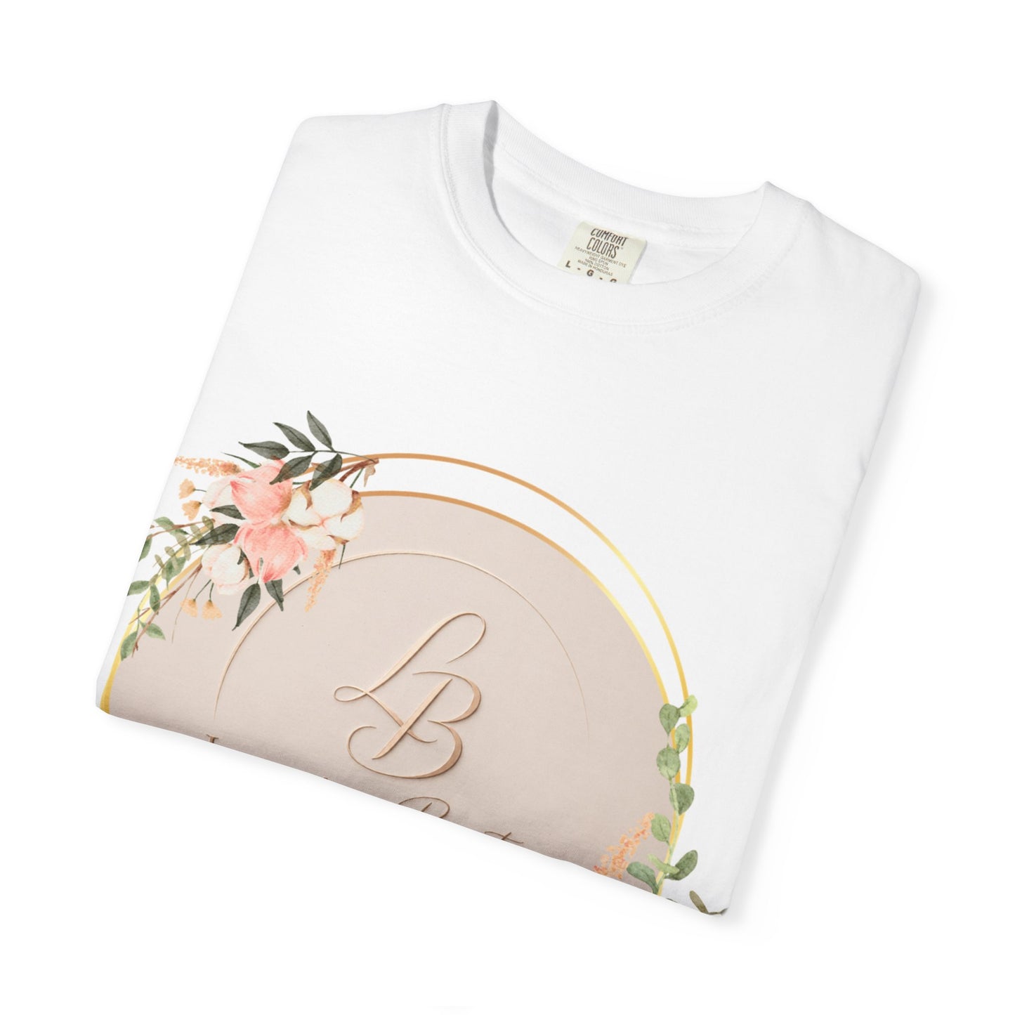 LB Floral Logo Tee