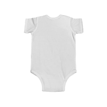 Baby Love Floral Monogram Bodysuit