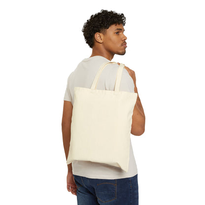 Jesus Is My Life Floral Canvas Tote Bag