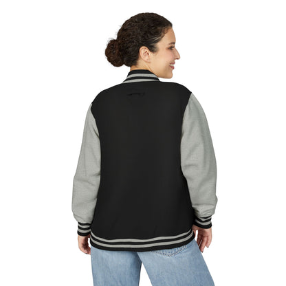Varsity Letterman Jacket — LB Crest Red & White
