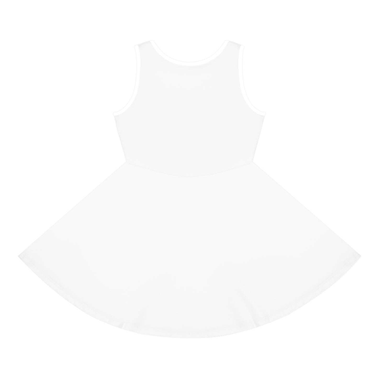 Girls' Floral Monogram Sundress – LB Spring & Summer Tank Dress