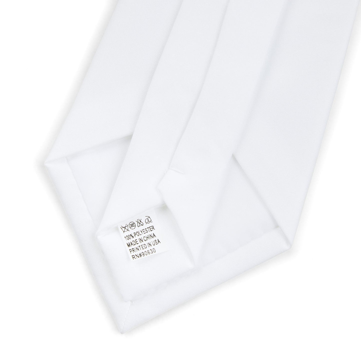 'Jesus Loves You' White Necktie – LB Crest