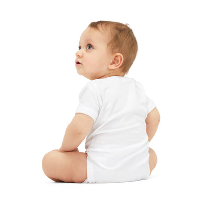 Baby Love Floral Monogram Infant Onesie