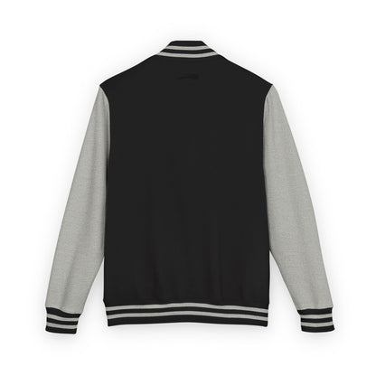 Varsity Letterman Jacket — LB Crest Red & White