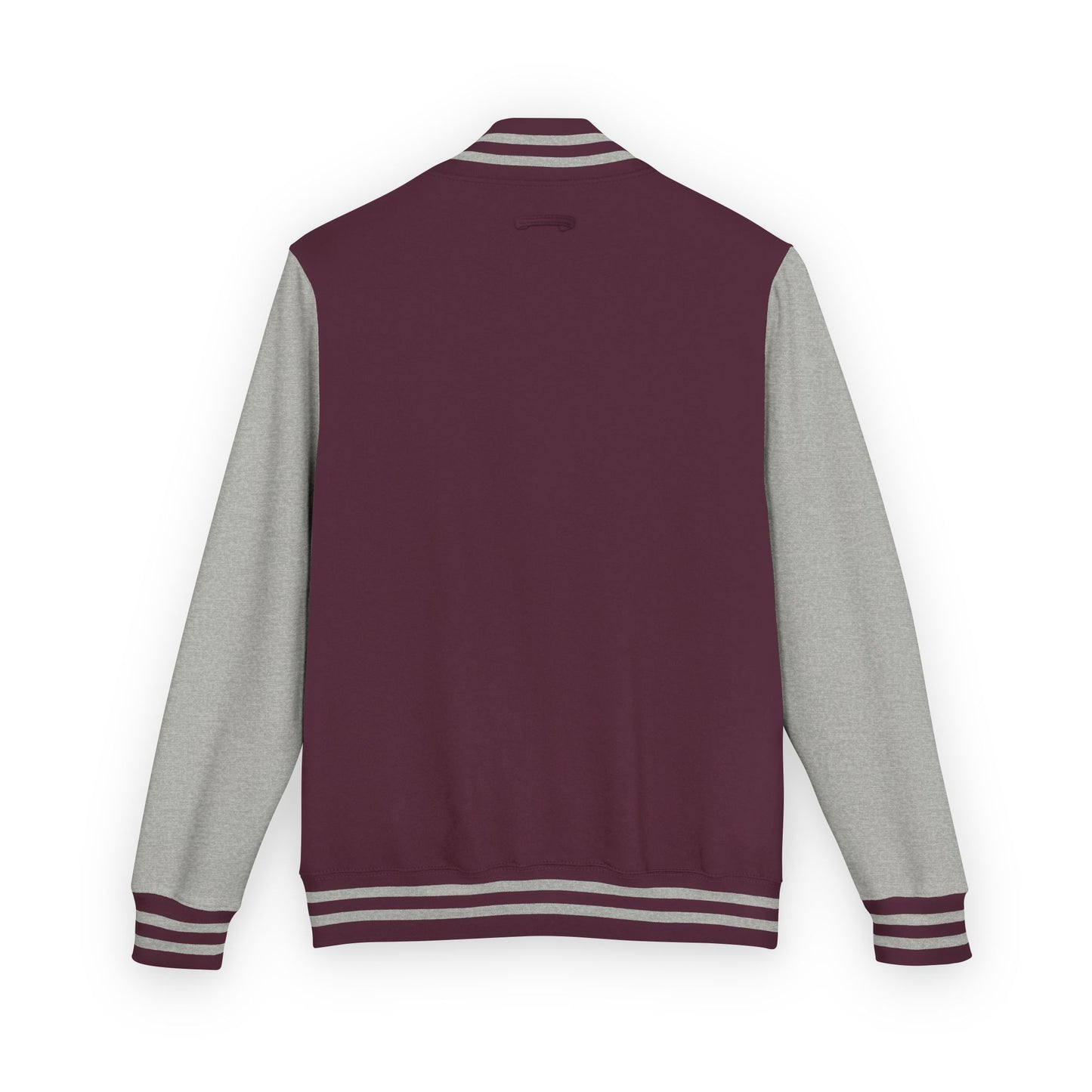 Varsity Letterman Jacket — LB Crest Red & White