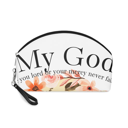 “My God” Inspirational Cosmetic Pouch.
