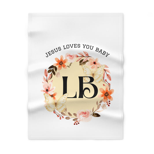 Jesus Loves You Baby Blanket