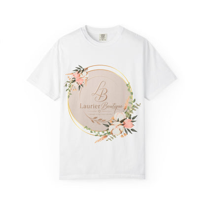 LB Floral Logo Tee