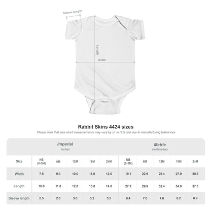 Baby Love Floral Monogram Bodysuit