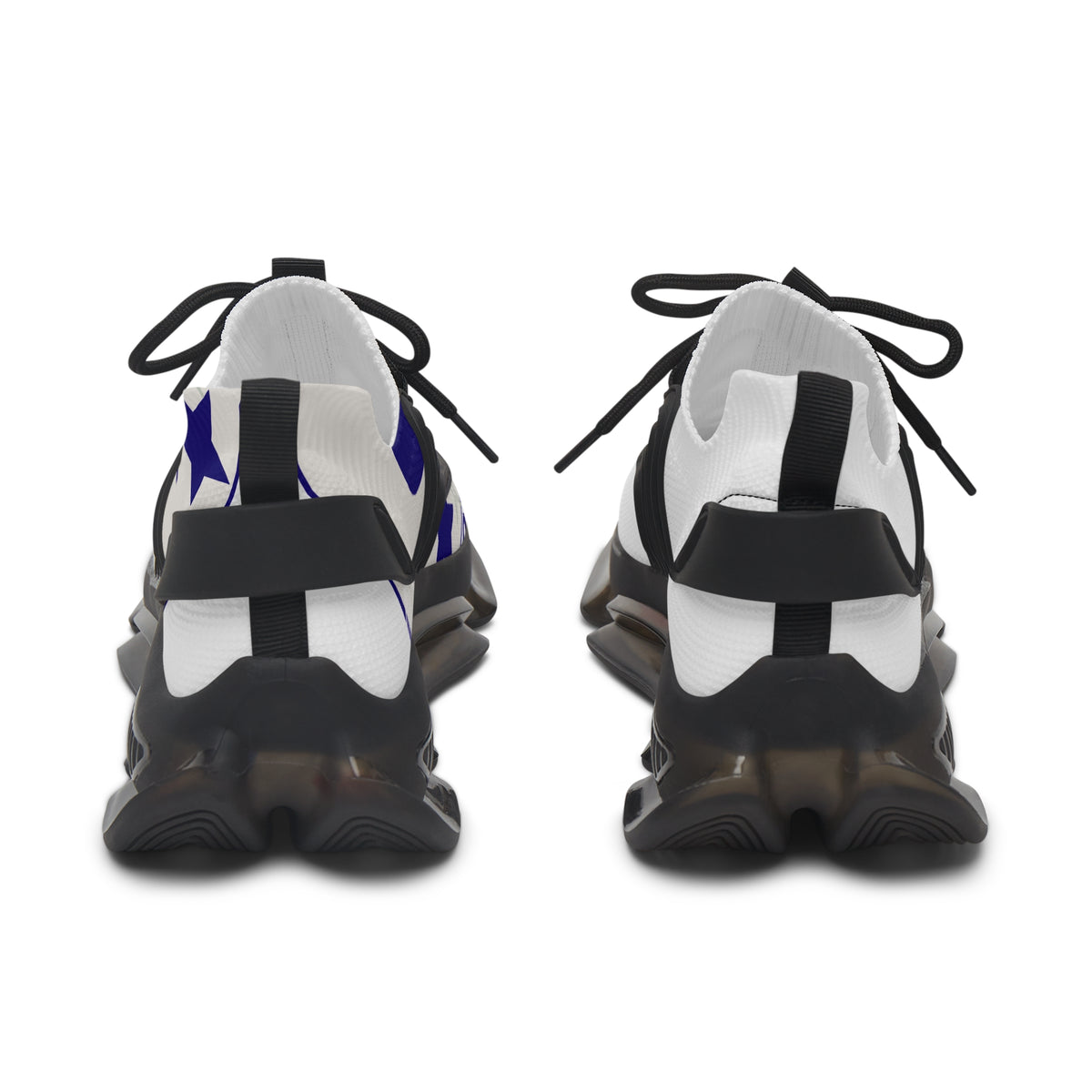 Women's Floral Mesh Sneakers – Lightweight Breathable Athletic Shoes