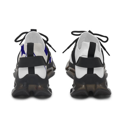 Women's Floral Mesh Sneakers – Lightweight Breathable Athletic Shoes