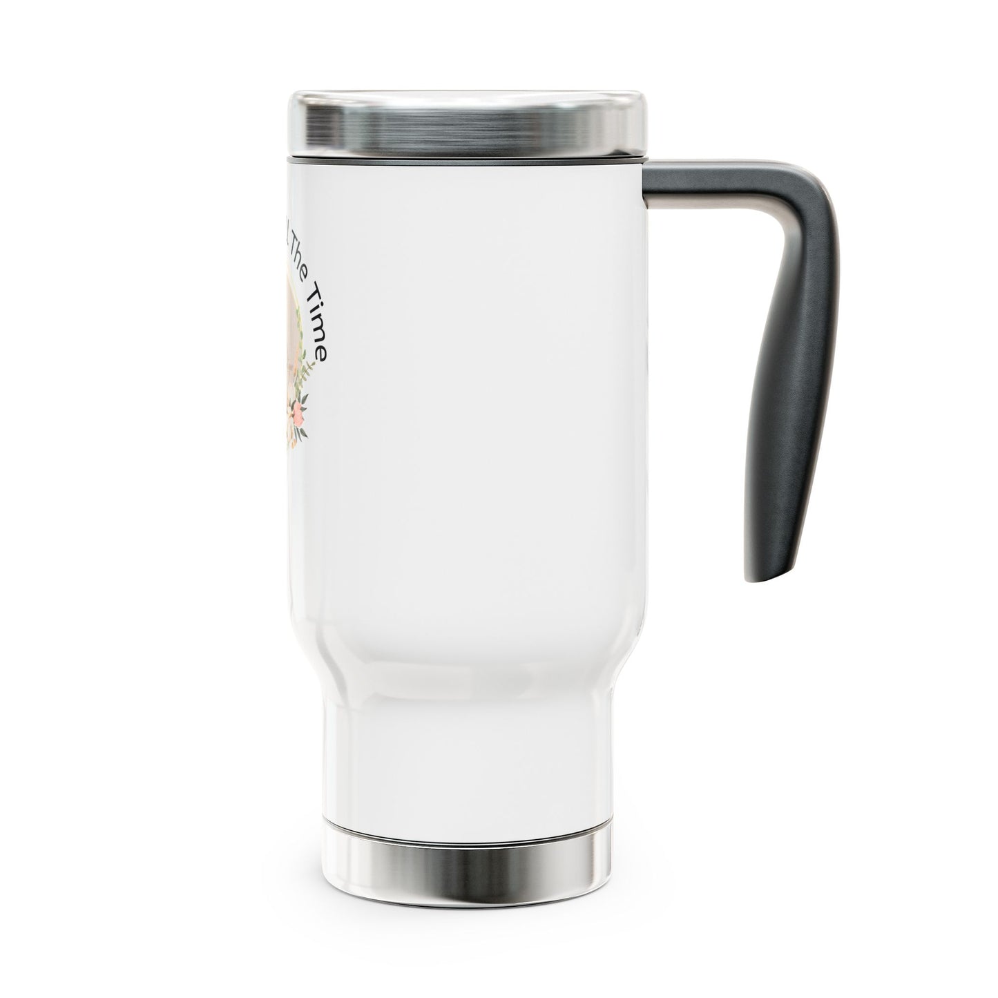 God Is Good All The Time Stainless Travel Mug — 14oz Inspirational Coffee Tumbler