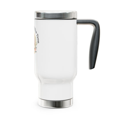 God Is Good All The Time Stainless Travel Mug — 14oz Inspirational Coffee Tumbler