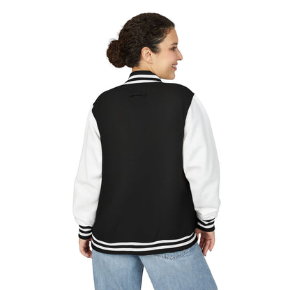 Varsity Letterman Jacket — LB Crest Red & White